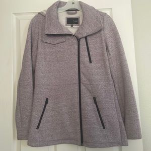Darling purple and white Hurley jacket!